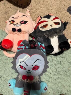 Hazbin Hotel stuffed characters